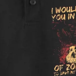 Halloween Zombie Guinea Pig Gift For Men Women & Kids Dry Zone Grid Performance Polo