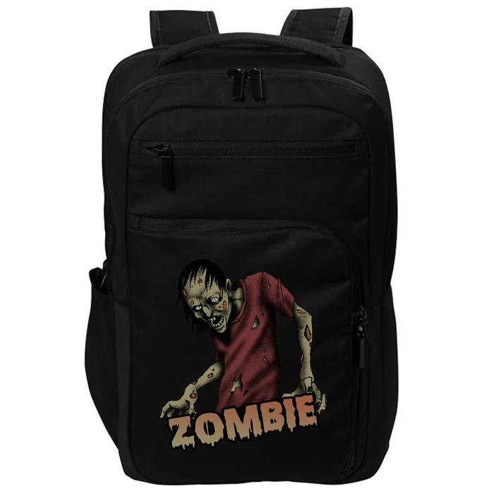 Horror Zombie Halloween Impact Tech Backpack