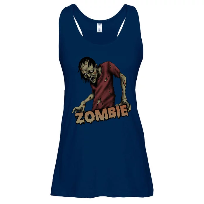 Horror Zombie Halloween Ladies Essential Flowy Tank