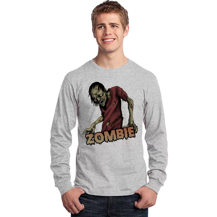 Horror Zombie Halloween Long Sleeve Shirt