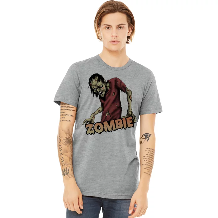 Horror Zombie Halloween Premium T-Shirt