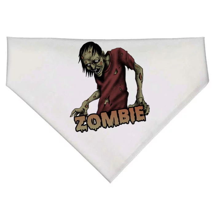 Horror Zombie Halloween USA-Made Doggie Bandana