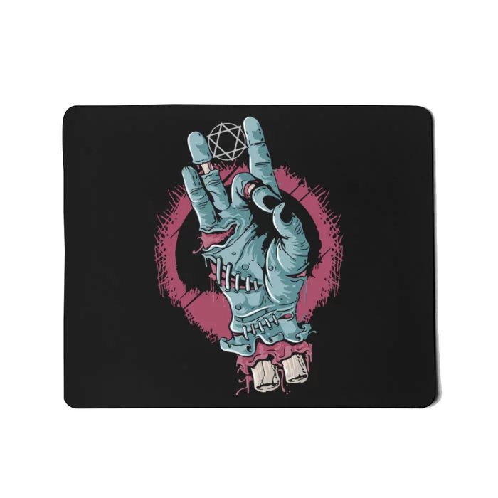 Halloween Zombie Hand Mousepad