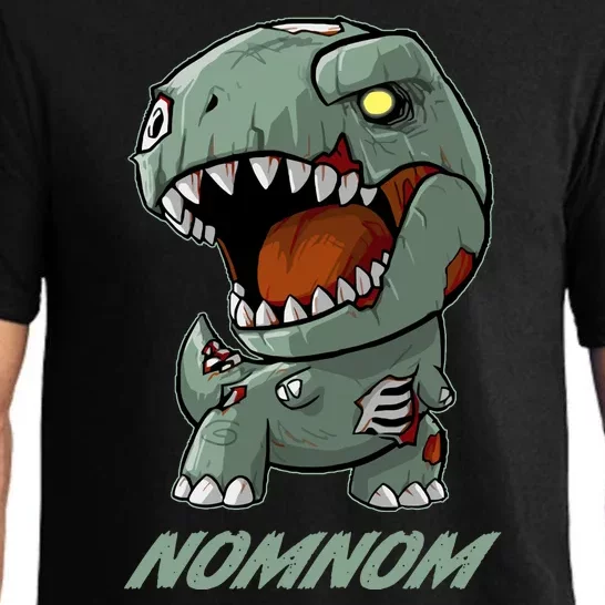 Halloween Zombie Trex NomNom Pajama Set