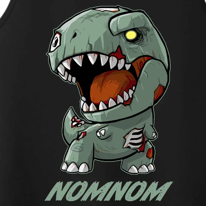 Halloween Zombie Trex NomNom Performance Tank