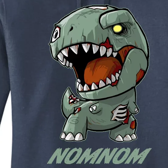 Halloween Zombie Trex NomNom Women's Pullover Hoodie