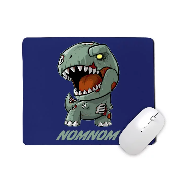 Halloween Zombie Trex NomNom Mousepad