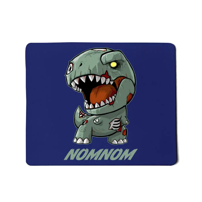 Halloween Zombie Trex NomNom Mousepad