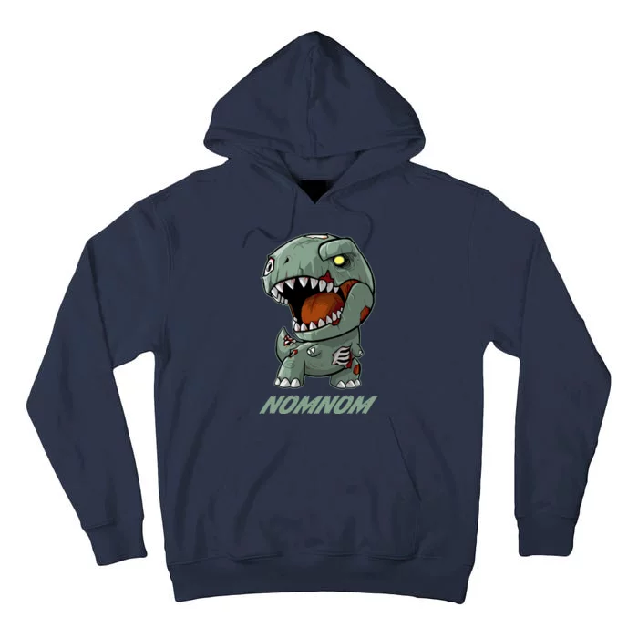 Halloween Zombie Trex NomNom Tall Hoodie