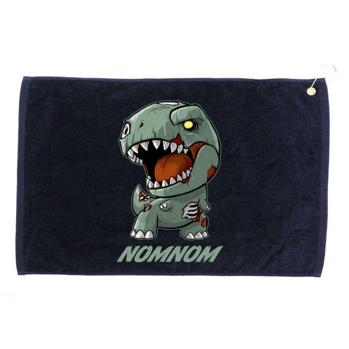 Halloween Zombie Trex NomNom Grommeted Golf Towel