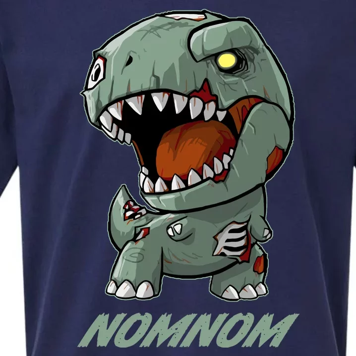 Halloween Zombie Trex NomNom Sueded Cloud Jersey T-Shirt