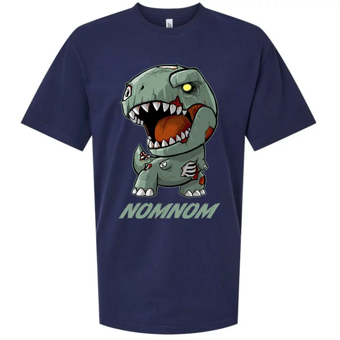 Halloween Zombie Trex NomNom Sueded Cloud Jersey T-Shirt