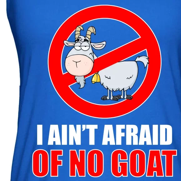 I Ain't Afraid of No Goat Chicago Ladies Essential Flowy Tank