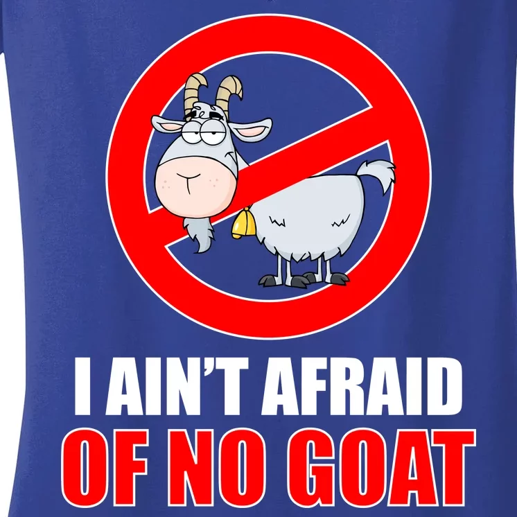 I Ain't Afraid of No Goat Chicago Women's V-Neck T-Shirt