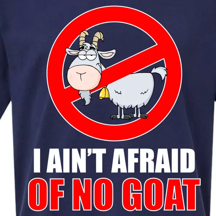 I Ain't Afraid of No Goat Chicago Sueded Cloud Jersey T-Shirt