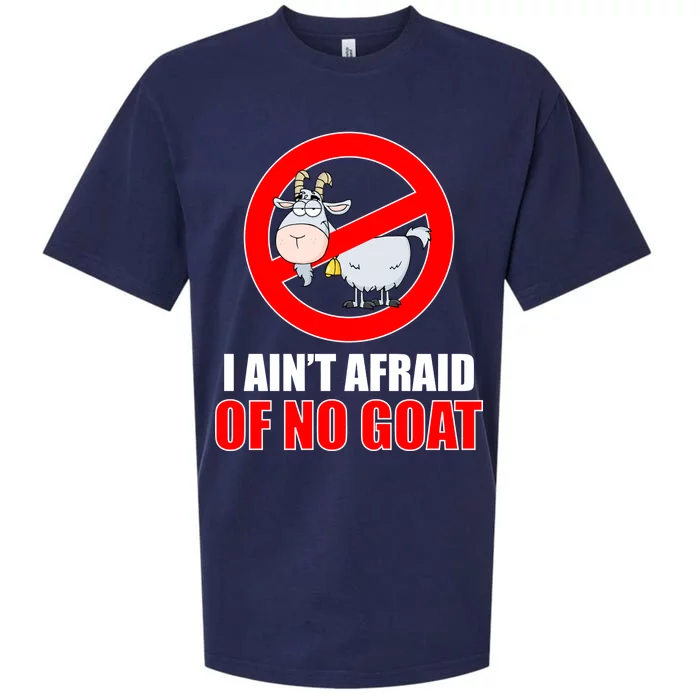 I Ain't Afraid of No Goat Chicago Sueded Cloud Jersey T-Shirt