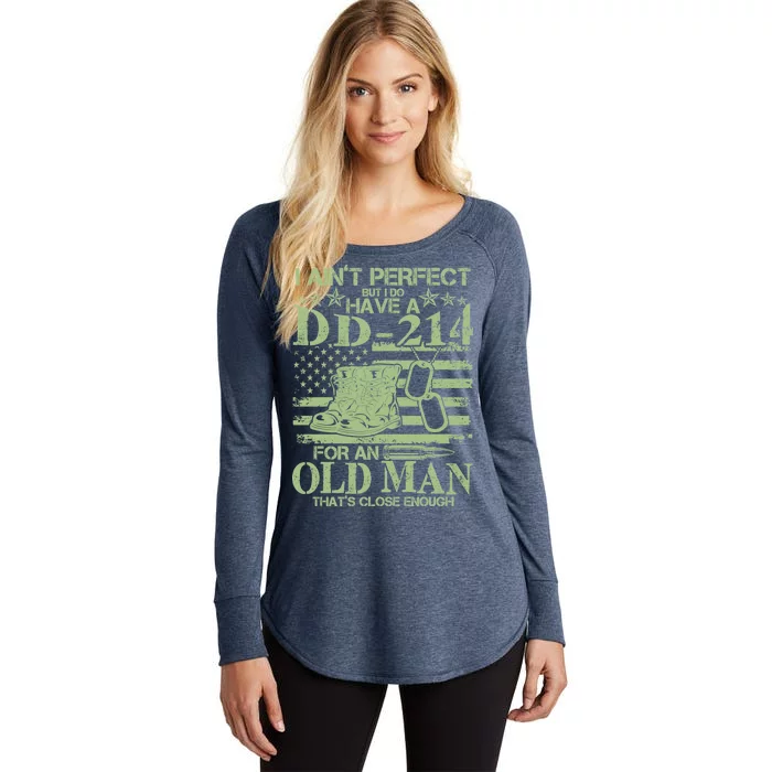 I Ain't Perfect  But I Do Have A DD-214 Women's Perfect Tri Tunic Long Sleeve Shirt