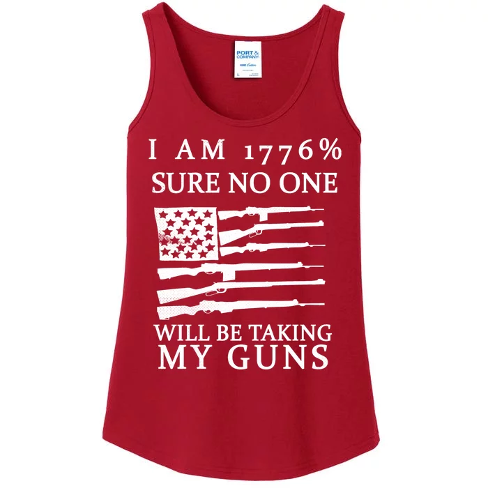 I Am 1776 Sure No One Is Taking My Guns Ladies Essential Tank