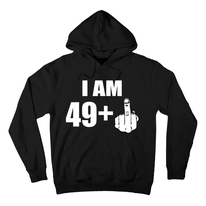 I Am 50 Middle Finger Funny 50th Birthday Gift T-Shirt Hoodie
