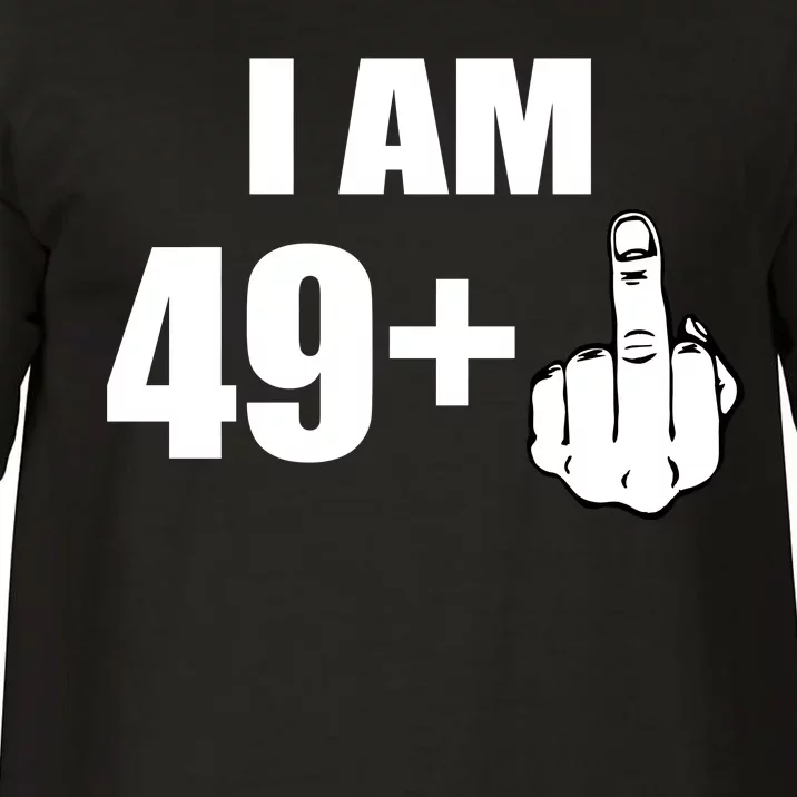I Am 50 Middle Finger Funny 50th Birthday Gift T-Shirt Comfort Colors T-Shirt