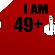 I Am 50 Middle Finger Funny 50th Birthday Gift T-Shirt Tree Ornament