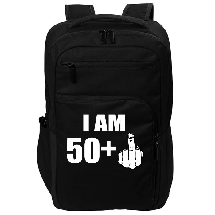 I Am 51 Middle Finger Funny 1966 Birthday Impact Tech Backpack