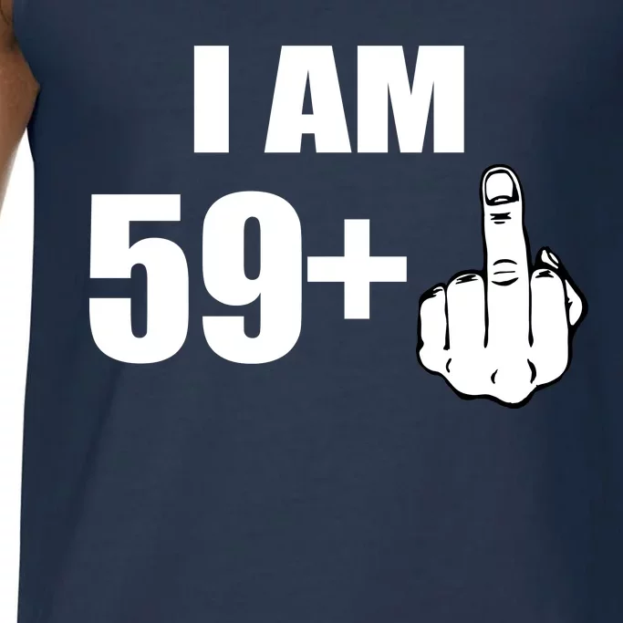 I Am 60 Middle Finger 60th Birthday Gift Comfort Colors® Tank Top