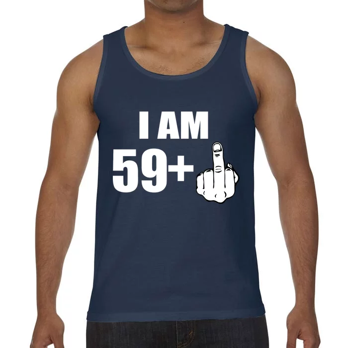 I Am 60 Middle Finger 60th Birthday Gift Comfort Colors® Tank Top