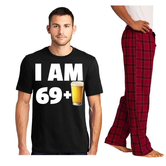 I Am 69 Plus Beer 70th Birthday Pajama Set