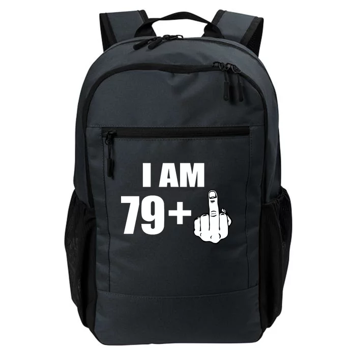 I Am 80 Middle Finger 80th Birthday Gift Daily Commute Backpack