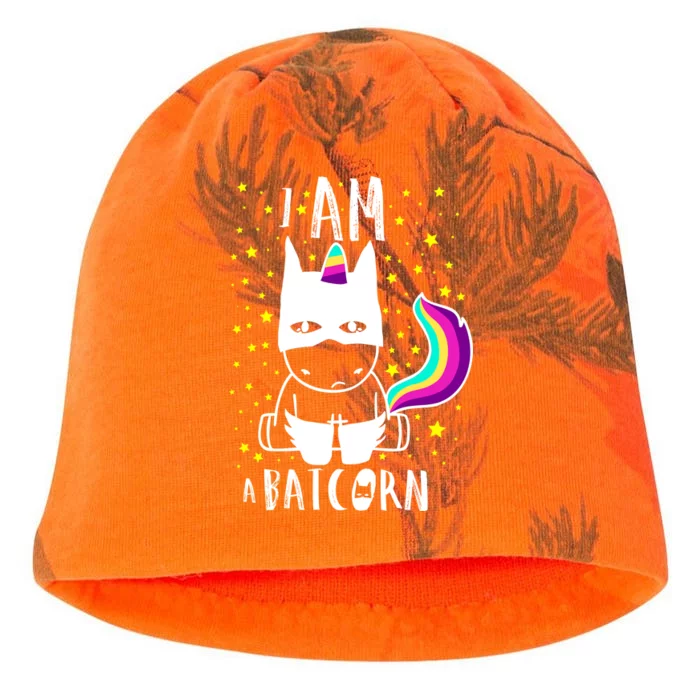 I Am A Batcorn (Unicorn Bat) Kati - Camo Knit Beanie