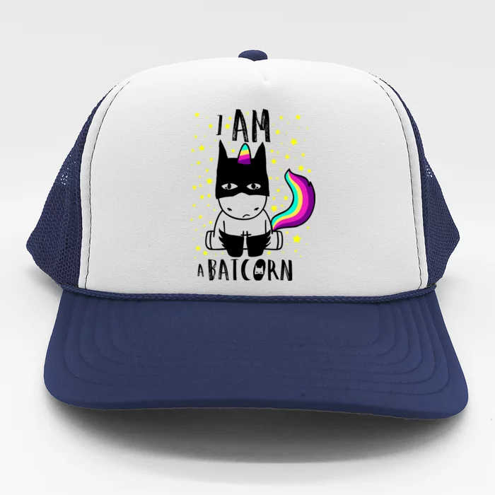 I Am A Batcorn (Unicorn Bat) Trucker Hat