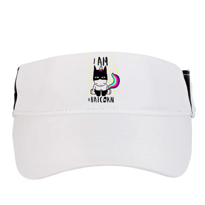 I Am A Batcorn (Unicorn Bat) Adult Drive Performance Visor