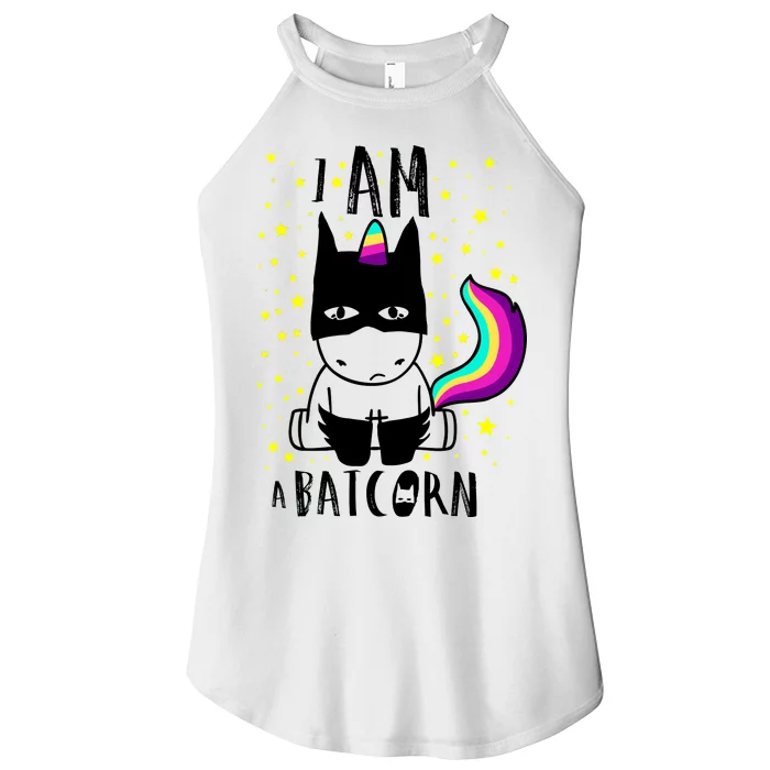 I Am A Batcorn (Unicorn Bat) Women’s Perfect Tri Rocker Tank