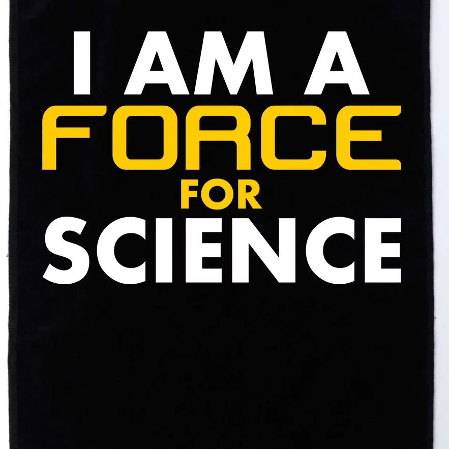 I Am A Force for Science Platinum Collection Golf Towel