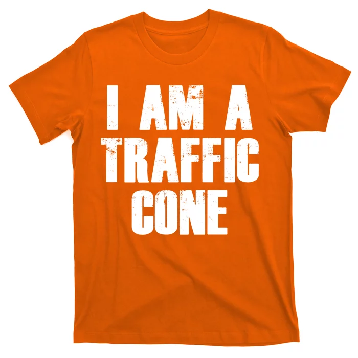 I Am a Traffic Cone Lazy costume T-Shirt