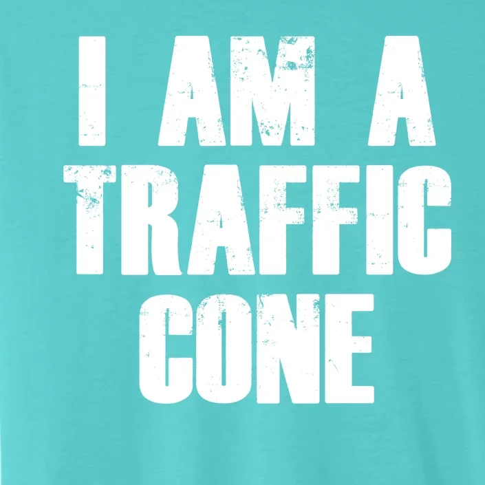 I Am a Traffic Cone Lazy costume ChromaSoft Performance T-Shirt