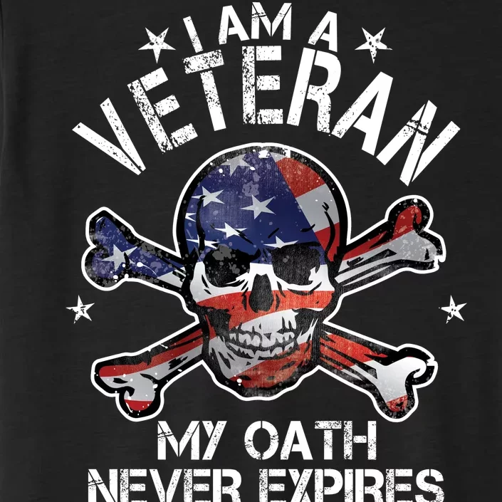 I Am A Veteran My Oath Never Expires ChromaSoft Performance T-Shirt