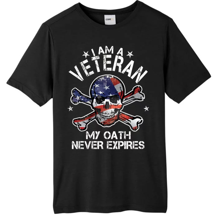 I Am A Veteran My Oath Never Expires ChromaSoft Performance T-Shirt