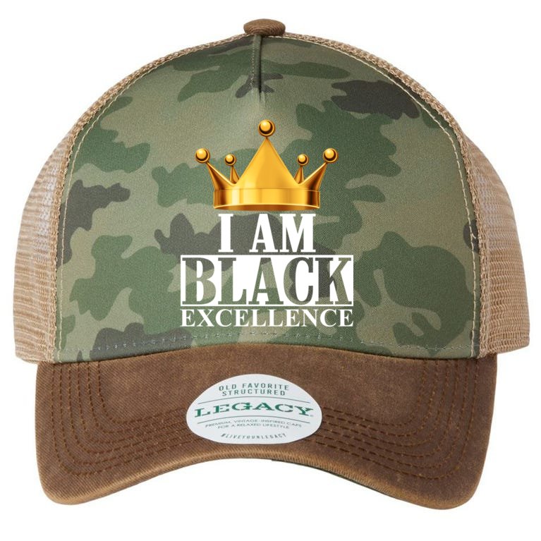 I Am Black Excellence Legacy Tie Dye Trucker Hat