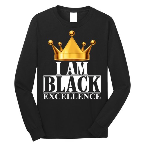 I Am Black Excellence Long Sleeve Shirt