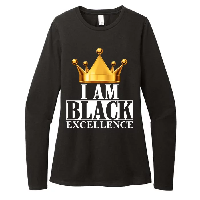 I Am Black Excellence Womens CVC Long Sleeve Shirt