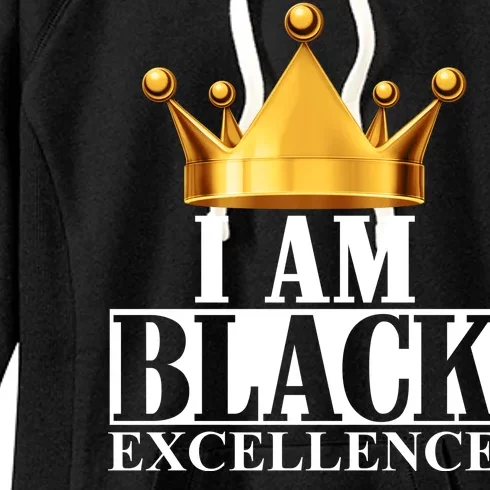 I Am Black Excellence Women's Fleece Hoodie