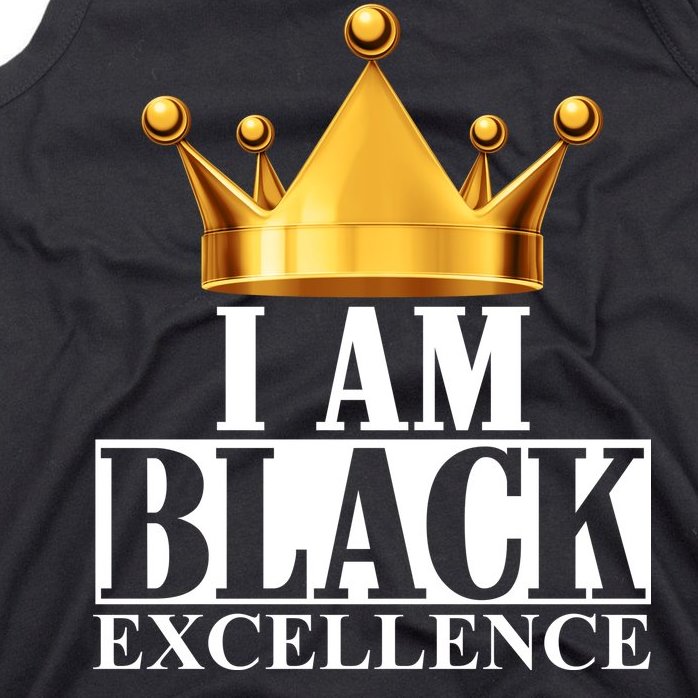 I Am Black Excellence Tank Top