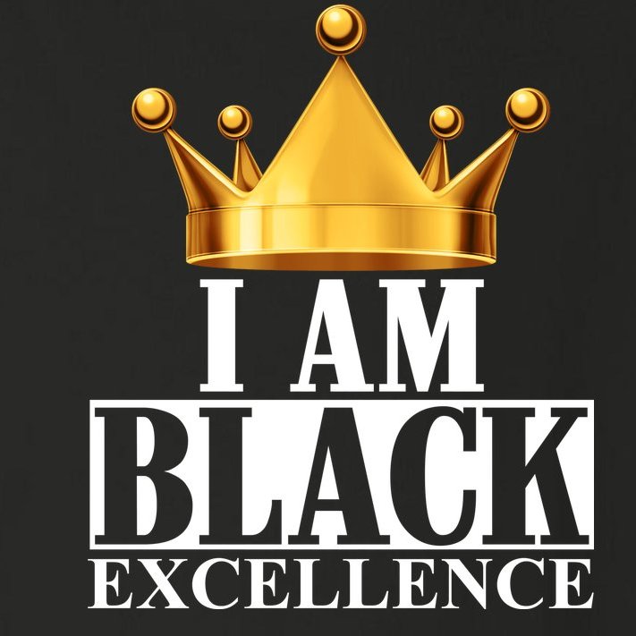 I Am Black Excellence Toddler Long Sleeve Shirt