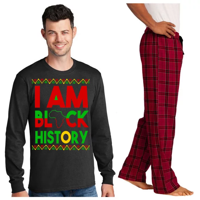 I Am Black History Long Sleeve Pajama Set