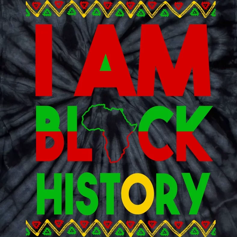 I Am Black History Tie-Dye T-Shirt