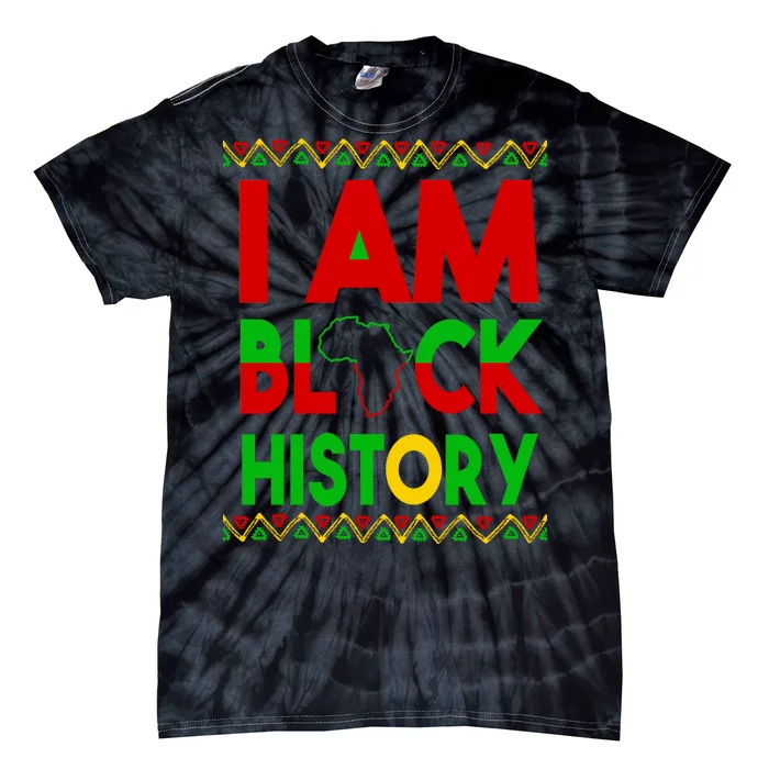 I Am Black History Tie-Dye T-Shirt