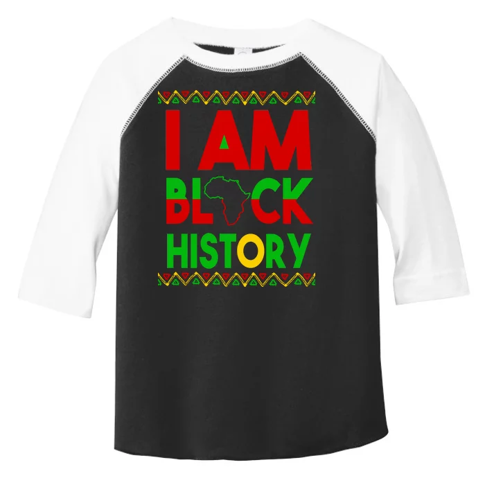 I Am Black History Toddler Fine Jersey T-Shirt