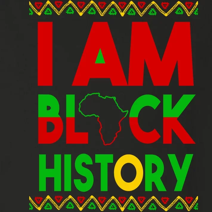 I Am Black History Toddler Long Sleeve Shirt